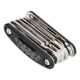 thumbnail image 1 of Carbon Steel Repair Supplies, Carbon Steel 16-in-1 3.5 X 1.7 X 1in Bike Repair Combination Tool Light Manual Repair Tools  For Ordinary Riders For Riding, 1 of 8
