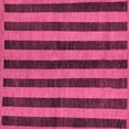 thumbnail image 1 of Ahgly Company Indoor Square Abstract Purple Modern Area Rugs, 5' Square, 1 of 4