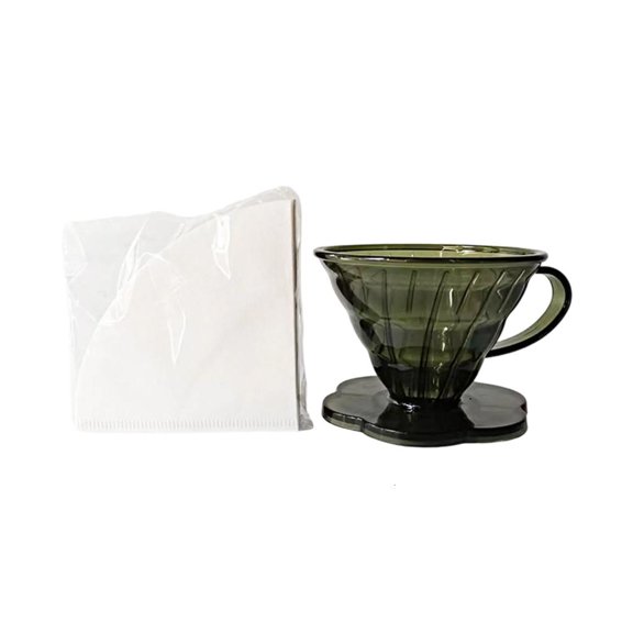 Necvior Dishwasher Safe Coffee Dripper Hand Brewed Coffee Maker with Comfortable Grip