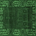 thumbnail image 1 of Ahgly Company Indoor Square Persian Emerald Green Traditional Area Rugs, 8' Square, 1 of 4