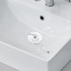 thumbnail image 4 of Tapón de drenaje de la bañera con tapón de agua de lavabo de cadena para cocina de baño, 4 of 6