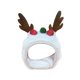 thumbnail image 2 of Sombrero blanco navideño para mascotas, fácil de usar, para festivales, decoración navideña M, 2 of 9
