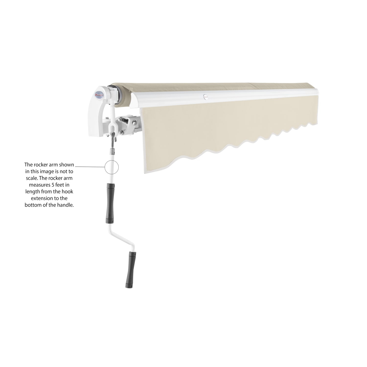 Awntech Maui Manual Retractable Awning