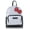 white, variant on Women's PU Mini Hello Kitty Pattern Backpack - Black