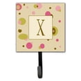 thumbnail image 7 of Letter O Initial Monogram - Tan Dots Leash or Key Holder, 7 of 7