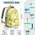 thumbnail image 5 of Lemon Backpack for School,Cute School Bag,Schoolbag with Adjustable Shoulder Straps & Padded Back,16.9 Inch, 5 of 5