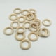 thumbnail image 3 of 20pcs Anillos De Dentición De Naturales Para Bebé - Collar DIY Artesanía 35mm Hugo Anillo de la dentición de madera, 3 of 6