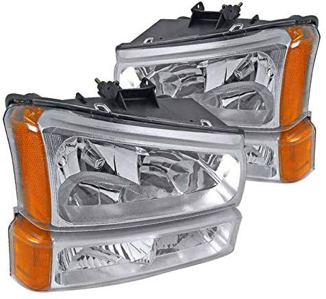 Turn Signal Light compatible with AVALANCHE 03-06 CAPA SILVERADO P/U 03-07 Driver Side LH Lens and Housing 
