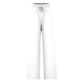 thumbnail image 4 of SwiftWear Wide Leg Sweatpants Women Solid Color Drawstring Elastic Waisted Loose Fit Pants Trousers L, 4 of 4