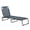 Gray, variant on Demi Bonn Outdoor Folding Chaise Lounge with 4-Position Reclining, Mesh Seat & Bungee Back for Beach, Yard, Patio, Beige