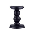 thumbnail image 2 of Black Iron Candlestick Pillar Candle Holder, Dining Table Decor, 3 Sizes Optional , S S, 2 of 8