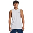 thumbnail image 2 of Camiseta Under Armour Sportstyle con corte en el pecho izquierdo para hombre, blanca, 2 of 5