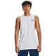 thumbnail image 2 of Camiseta Under Armour Sportstyle con corte en el pecho izquierdo para hombre, blanca, 2 of 5
