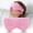 Pink, variant on Grey Weighted Eye Mask 0.55lb For Sleeping Travel Meditation