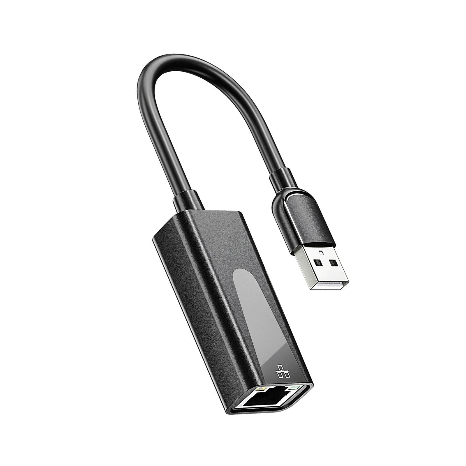 USB C to Ethernet Adapter Type-C 3.0 to RJ45 Network LAN 100/100 Giga New A9 F6O5