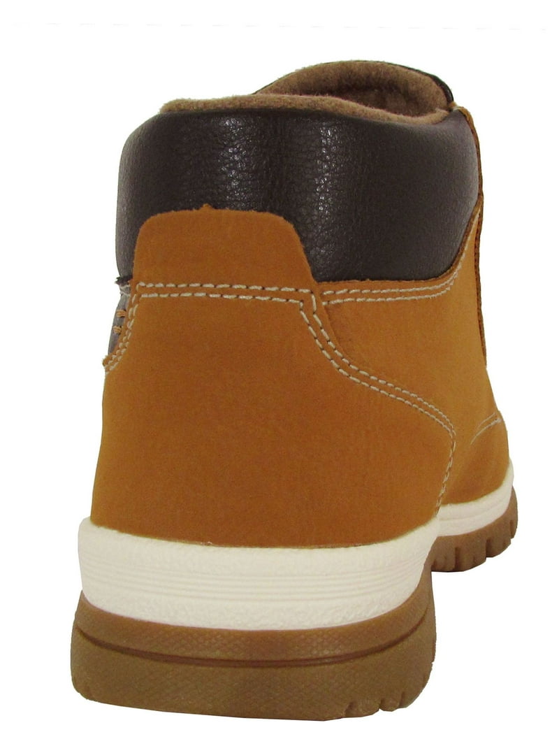 Day Five Mens Casual Lace Up Ankle Work Boot Shoes, Yellow  display picture 1