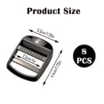 thumbnail image 2 of 8 Pcs Metal Ladder Lock Buckle Adjustable Webbing Strap Release Buckles for Backpack Strap Zinc Alloy Buckle for Backpack Strap Accessories, 2 of 8