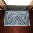 thumbnail image 7 of PetLike XL Cat Litter Trapping Mat, Thick Durable Waterproof  Washable , Non-Slip Backing,  Soft on Paws ,  Easy to Clean, BPA Free (Light Grey), 7 of 7