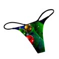 thumbnail image 2 of Gibobby Calzoncillos Talle Bajo Dama Calzoncillos sexys para mujer, calzoncillos sexys con patrón cómodo, calzoncillos sexis suaves de tiro bajo, calzoncillos(Verde， M), 2 of 5