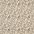 thumbnail image 1 of Designer Fabrics F416 54 Po. Grand Marron Foncé et Beige Floral Matelassé Tissu Réversible, 1 of 1