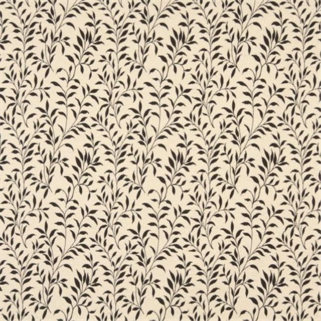 Designer Fabrics F416 54 Po. Grand Marron Foncé et Beige Floral Matelassé Tissu Réversible