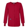 thumbnail image 3 of Adar Universal Round Neck Warm-Up Jacket (Available in 39 Colors), 3 of 5