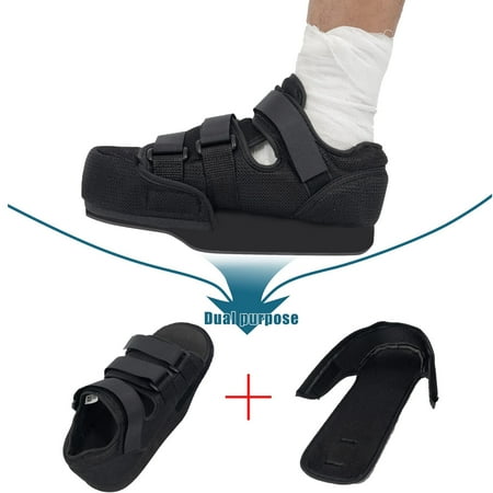 Forefoot Off-Loading Post Op Shoe Closed Toe Medical Walking Boot for Broken Toe Orthopedic Foot Brace for Post Bunion Hammertoe Surgery Brace XL