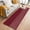 Red, variant on Round Area Rugs Collection 3 Ft, Olive Green Striped Non-Slip Residential Carpet, Vintage Stripes Ombre Indoor Crawling Mats Doormat Runner Rugs Play Mat forBedroom
