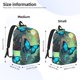 thumbnail image 2 of Fotbe Enchanted Forest Butterfly A Mochila de Lona con Estampado, Mochila Duradera, Mochila Versátil de Alta Calidad, Mochila Compacta Vintage-Small, 2 of 5