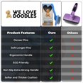 thumbnail image 5 of Large Slicker Brush & Lavender Detangler Spray Pack for Long-Haired Dogs - Dematting Kit with Leave-In Conditioner to Reduce Mats Knots and Tangles, 5 of 8