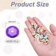 thumbnail image 2 of Loose Sequins 4000 Pcs 5MM Silver Backed Cup Embroidery Sequins Spangles for Jewelry Making Crafts Sewing, Dark Purple, 2 of 6