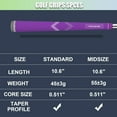 thumbnail image 5 of MAZEL Golf Club Grips for Men - 10 Pack - Non-Slip Micro-texture High Performance Golf Grips Midsize/ Standard,5 Colors Option, 5 of 6