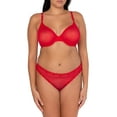 thumbnail image 5 of Smart & Sexy Women's Sheer Mesh Demi Underwire Bra, Single and 2-Pack, 5 of 5