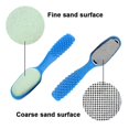 thumbnail image 4 of SHAR Household Resin Handle Scrub And Calluses Dead Skin Double-sided Can Be Rubbed With Feet, 4 of 5