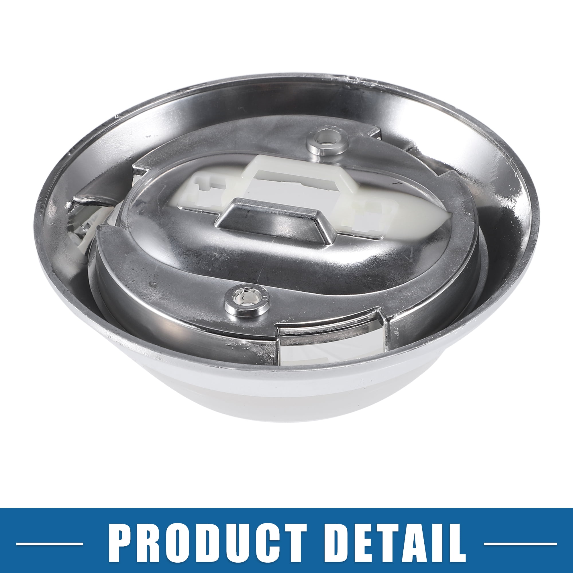 Unique Bargains Car Round Dome Light Base Lens Lamp Cover for Chevy Camaro 70-81