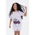 thumbnail image 2 of Bluey Bingo Muffin T-Shirt and French Terry Shorts Outfit Set Toddler to Big Kid, 2 of 5