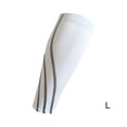 thumbnail image 1 of 1x Femmes Hommes Manchon de Compression Gradué pour Mollet Chaussettes de Compression pour Course Cyclisme Basketball, 1 of 8