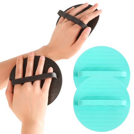 Body Scrubber with Straps Exfoliating Bath Scrubber Glove Rubber Shower Brush for Deep Cleansing & All Skin Types