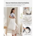 thumbnail image 4 of SONGMICS Cesto de Ropa Sucia con Tapa Extraíble y Bolsa Lavable 130 L, 4 of 5