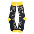 thumbnail image 2 of Smiling Hungry Monkey with Banana Socks (Adult Large), 2 of 2