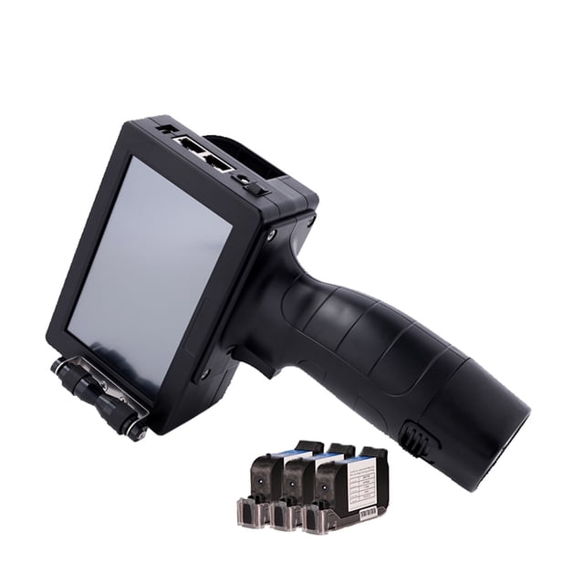 Handheld Jet Print 12.7mm 0.5 Inch Height Inkjet Printer Industrial Handheld Traceability Portable Printer
