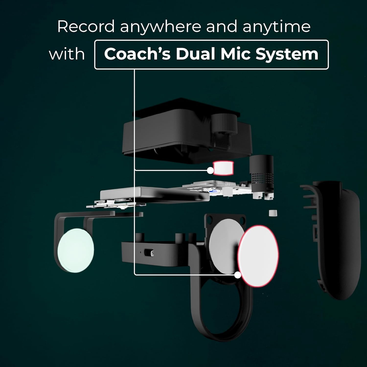 Roadie Tuner Coach Voice and Instrument Recorder with Dual Microphones | Multi-Tool Tuner and MIDI Controller| For All Types of Guitars and Ukuleles
