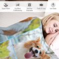 thumbnail image 4 of Custom Blanket with Photo Text Personalized Gift, 1-10 Pictures Customized for Mother Father Family, Christmas Halloween Thanksgiving Birthday Wedding Valentine's Day Gift 40''x30'', 4 of 6