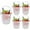 White, variant on 5Pack Buckets For Drinks Anything But A Cup Party Ideas 32Oz Reusable Punch Bowls 1 Liter Ice Bucket Smoothie Bucket Translucent Glass&Bottle Practical Home Decor