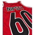 thumbnail image 2 of Nipsey Hussle Men's Headgear Classics Boogie #60 Embroidered Basketball Jersey (X-Large, Red), 2 of 5