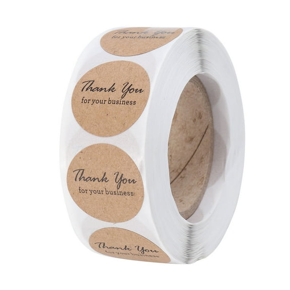 Raindrops  Stickers for Sweet Bags Thank You Biscuit Gift Box Decoration