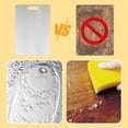 thumbnail image 3 of Titanium Cutting Board,small size Double Sided Antibacterial Food Grade Board, Non-Porous & Odor Resistant, Easy Clean Kitchen Board, Professional Kitchen（SU304), 3 of 7