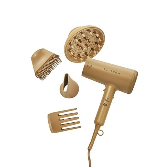 PATTERN by Tracee Ellis Ross Blow Dryer with Four Attachments for Curly, Coily & Tight Texture Hair