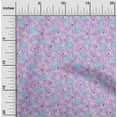 thumbnail image 1 of oneOone Cotton Flex Fabric Dot & Flower Floral Print Sewing Fabric BTY 40 Inch Wide, 1 of 4