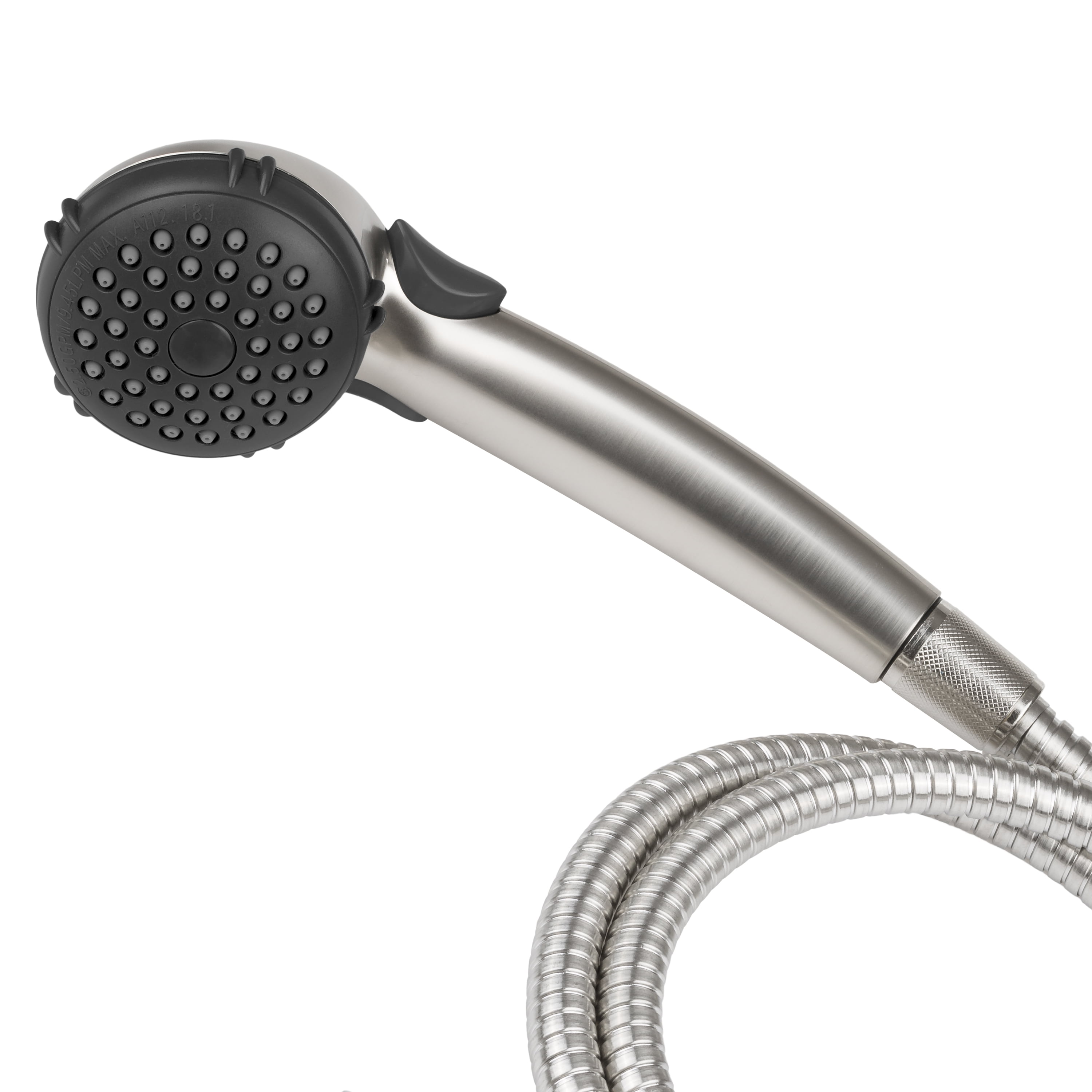 RV Single Function Shower Wand & Hose Kit - Brushed Satin Nickel